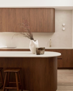 کابینت‌های منحنی