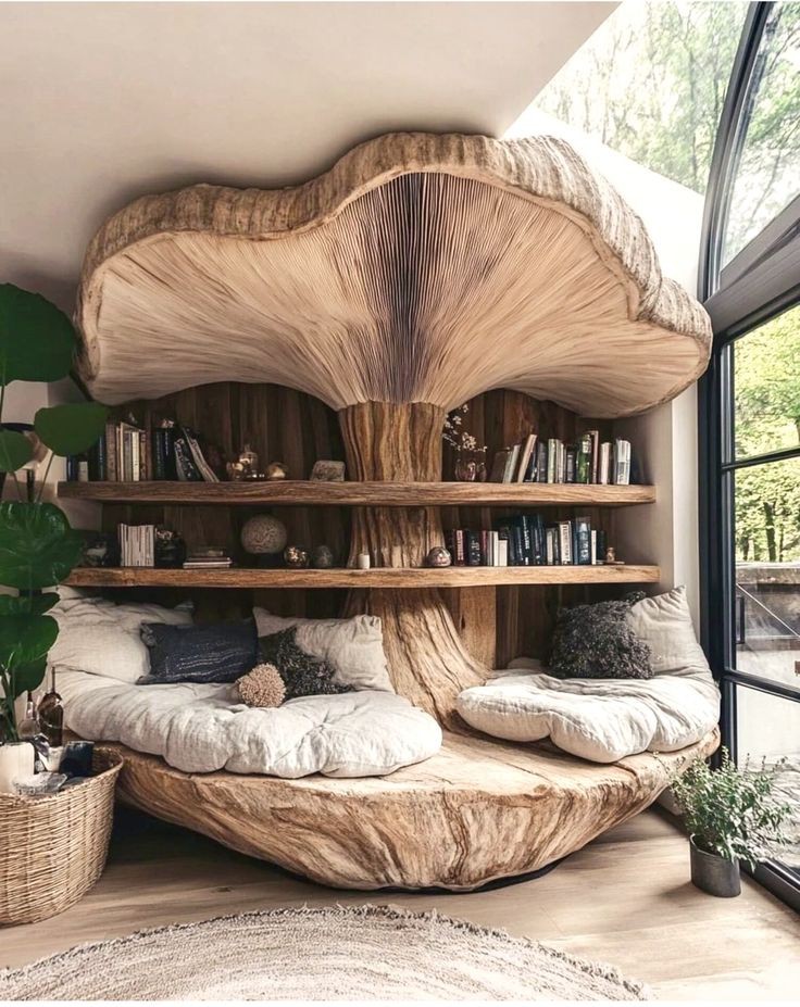 جادوی طبیعت در خانه: استفاده از طرح قارچ در دکوراسیون داخلی